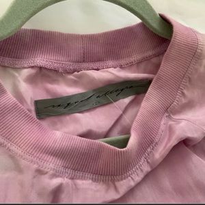 Raquel Allegra tie dyed silk blend cady top size 2 (medium)